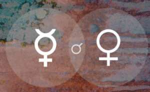 Mercury conjunct Venus