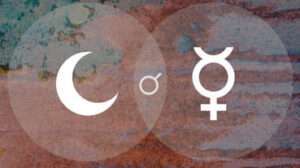 Moon conjunct Mercury