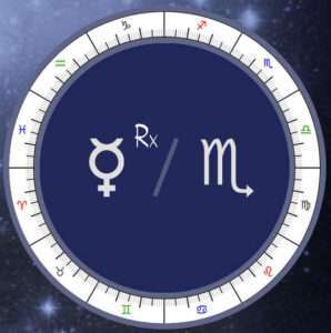 Retrograde Mercury in Scorpio