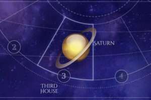 Saturn is in the Third House