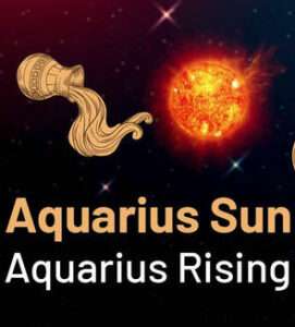 Sun in Aquarius and the Ascendant in Aquarius