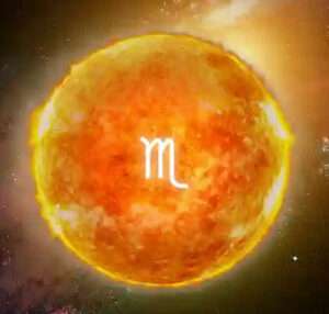 Sun in Scorpio