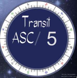 ASC transit 5th house