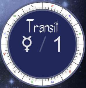 Mercury transit 1st house