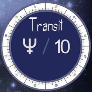 Neptune transit 10th house