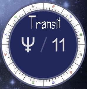 Neptune transit 11th house