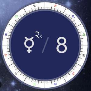 Retrograde Mercury in the 8th House