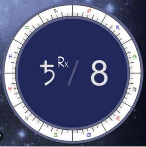 Retrograde Saturn in the 8th House