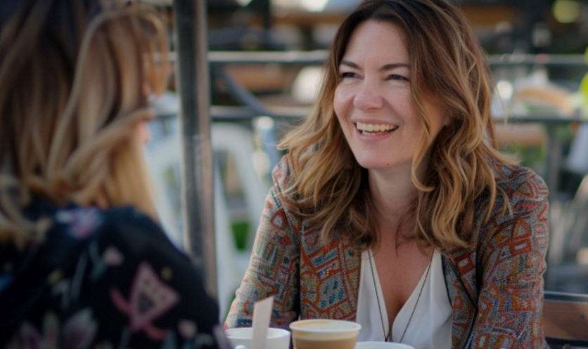 There’s no awkward silence with them 1 There’s no awkward silence with them